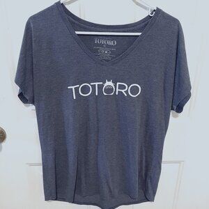 Studio Ghibli - My Neighbor Totoro - Women's V-neck Tee - XL